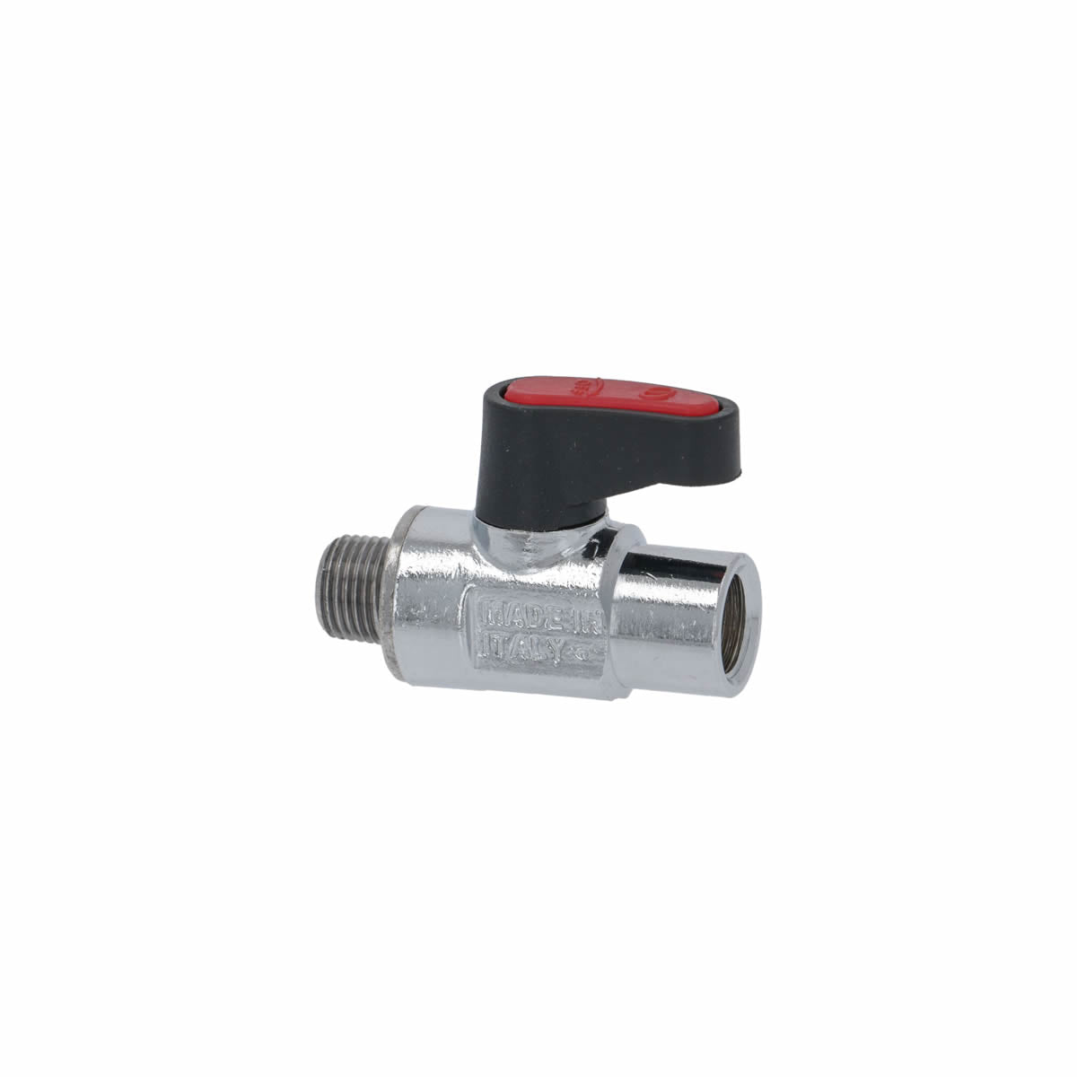 1/8 Inch Male x 1/8 Inch Female BSP Thread Brass Ball Valve - Perfect for Plumbing, Irrigation, and Industrial Fluid Control Systems