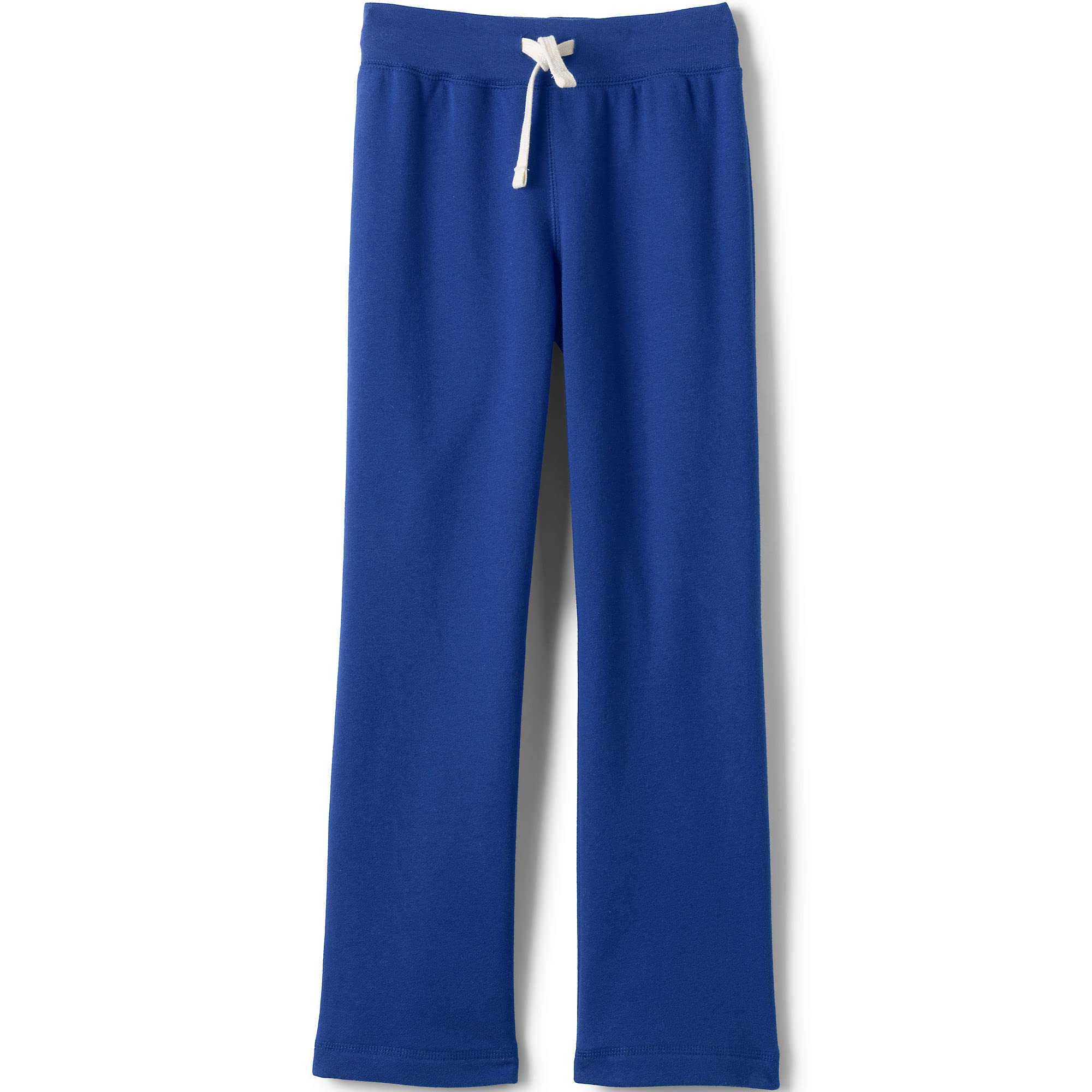 Lands' End Girls' School Uniform Sweatpants - Comfortable & Durable for Everyday Wear | Perfect for School, Play & Casual Outfits