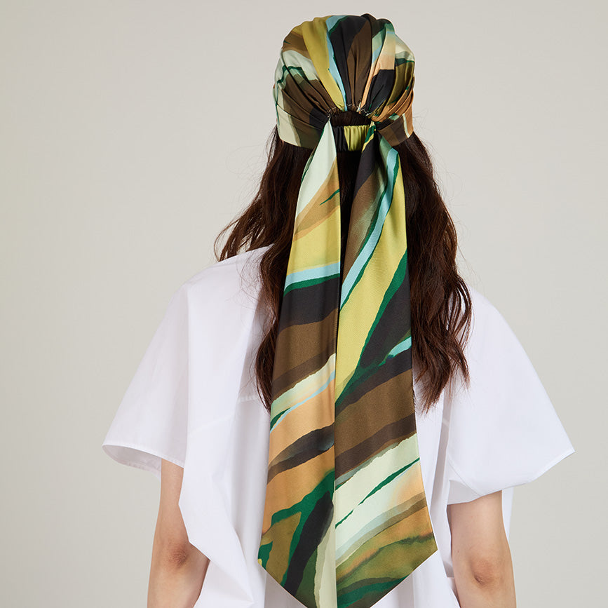 Gigi Satin Headscarf for Women - Soft & Shiny Hair Wrap - Perfect for Sleep, Travel, and Fashion Accessories