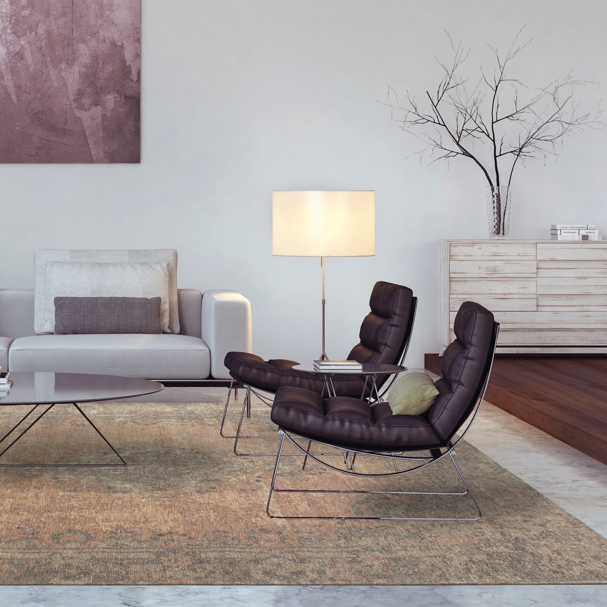 Handmade Cathedral Area Rug - Soft Non-Slip Living Room Carpet - Perfect for Bedroom, Home Decor & Cozy Spaces