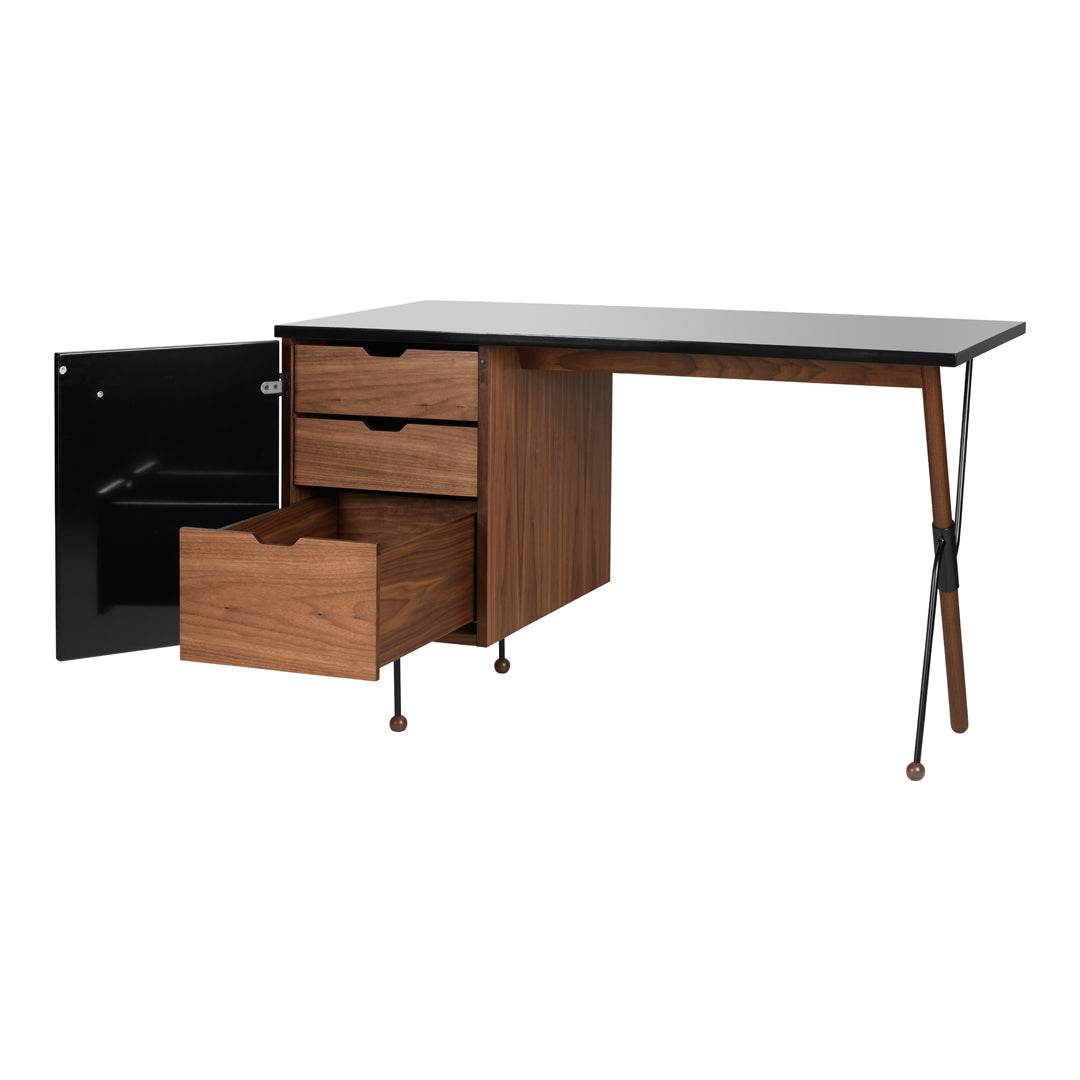 Grossman 62 Series Office Desk - Modern Ergonomic Writing Desk for Home & Office Workspace - Perfect for Study, Work, and Remote Learning