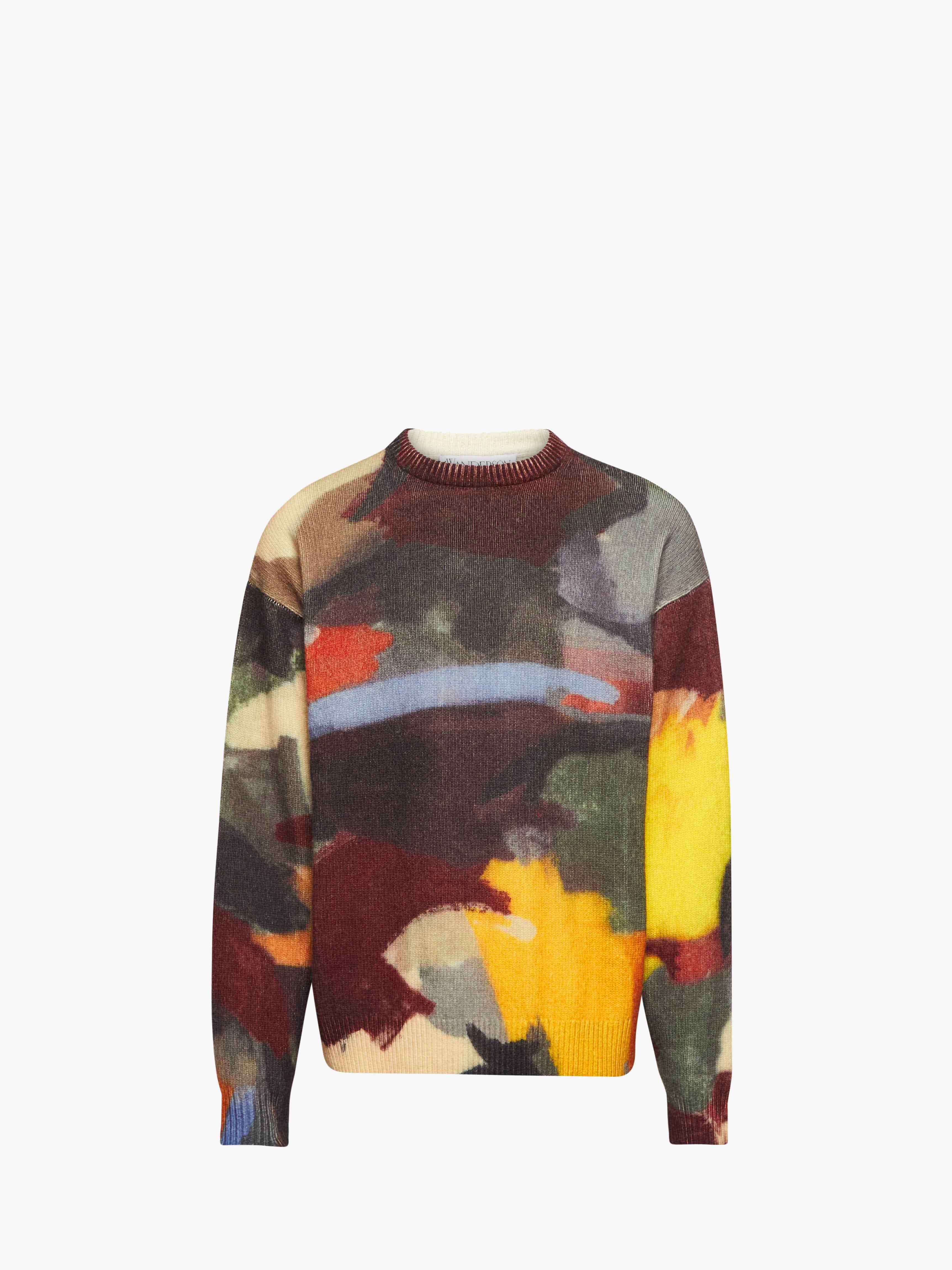 Stylish Olive Printed Jumper - Trendy Women's Sweater for Casual Wear & Outdoor Activities | KW1343YN0373