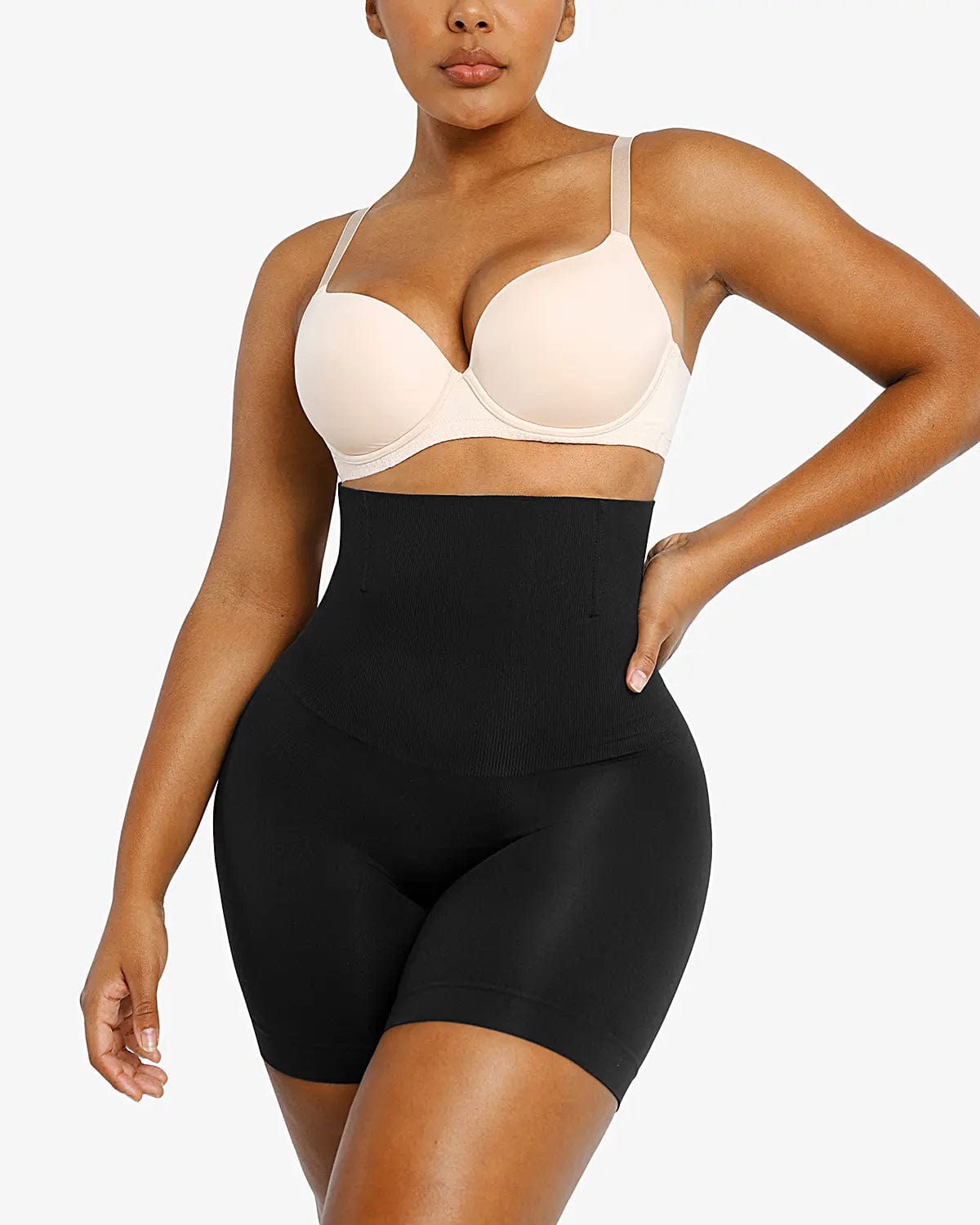 High Waist Sculpting Shorts for Women - Tummy Control Workout & Yoga Shorts - Comfortable & Breathable for Gym, Running & Lounge Wear