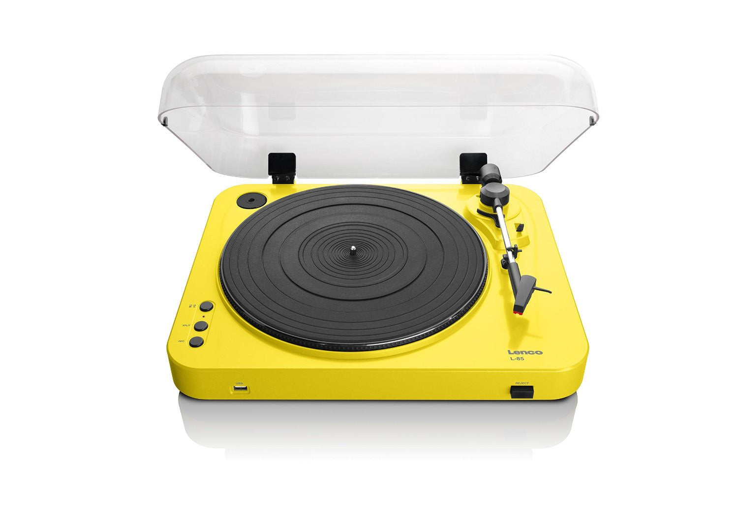 Lenco L-85 Professional Turntable with Belt Drive - Vintage Vinyl Record Player for Home & DJ Use - Perfect for Music Lovers & Audiophiles