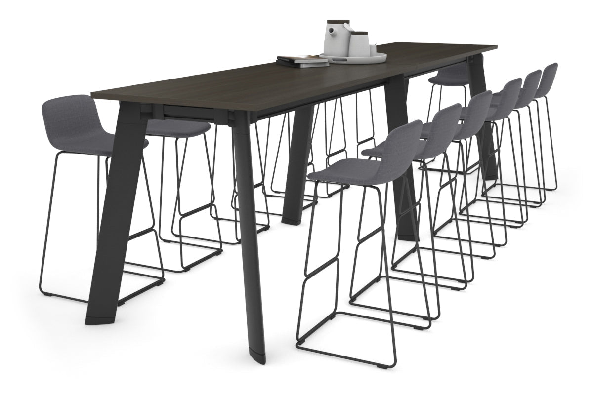 Switch Collaborative Counter High Table - 3200L x 800W - Modern Office Standing Desk for Coworking Spaces, Home Offices & Commercial Use