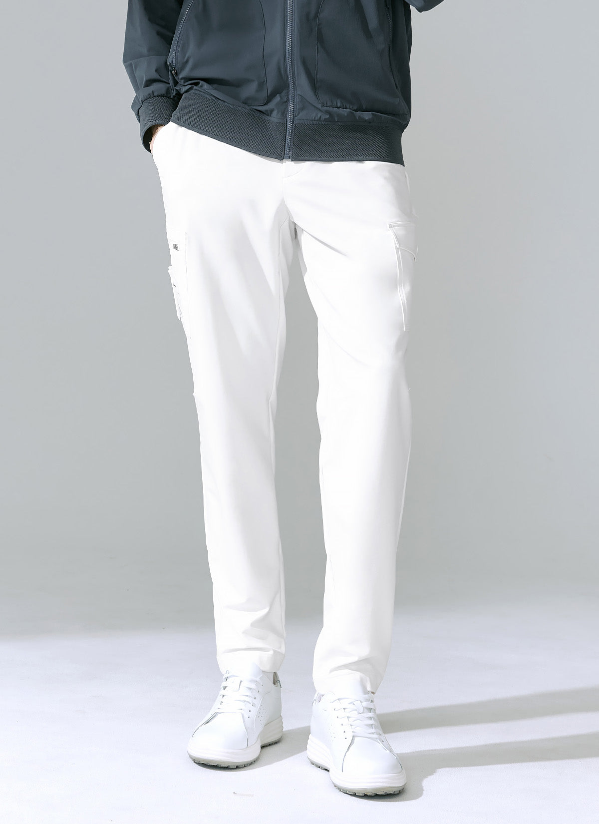 Men's Cargo Pocket Tapered Pants - Durable Work Pants with Utility Pockets for Outdoor, Hiking & Construction - Comfortable & Stylish Casual Wear