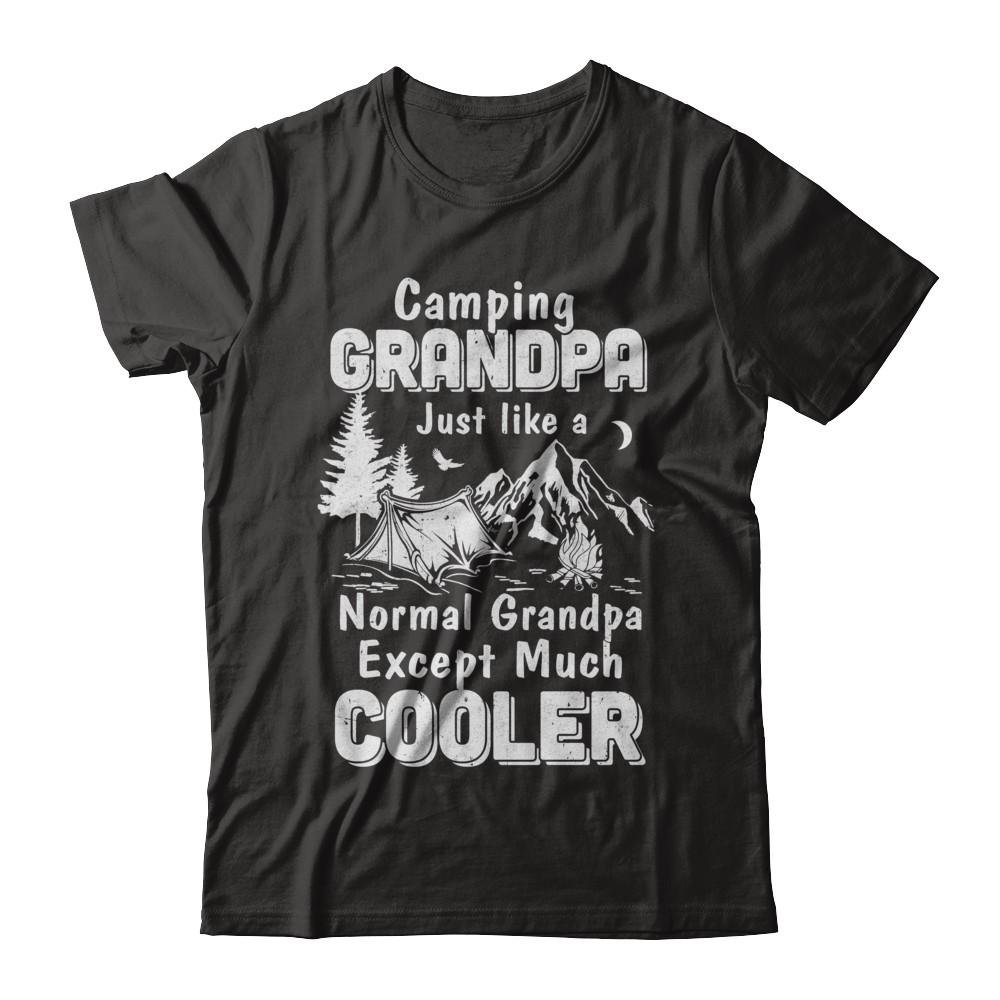 Men's Vintage Camping Graphic Short Sleeve T-Shirt - Comfortable Outdoor Adventure & Casual Wear
