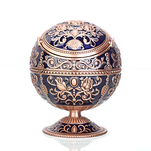 Navy Blue-Red Copper