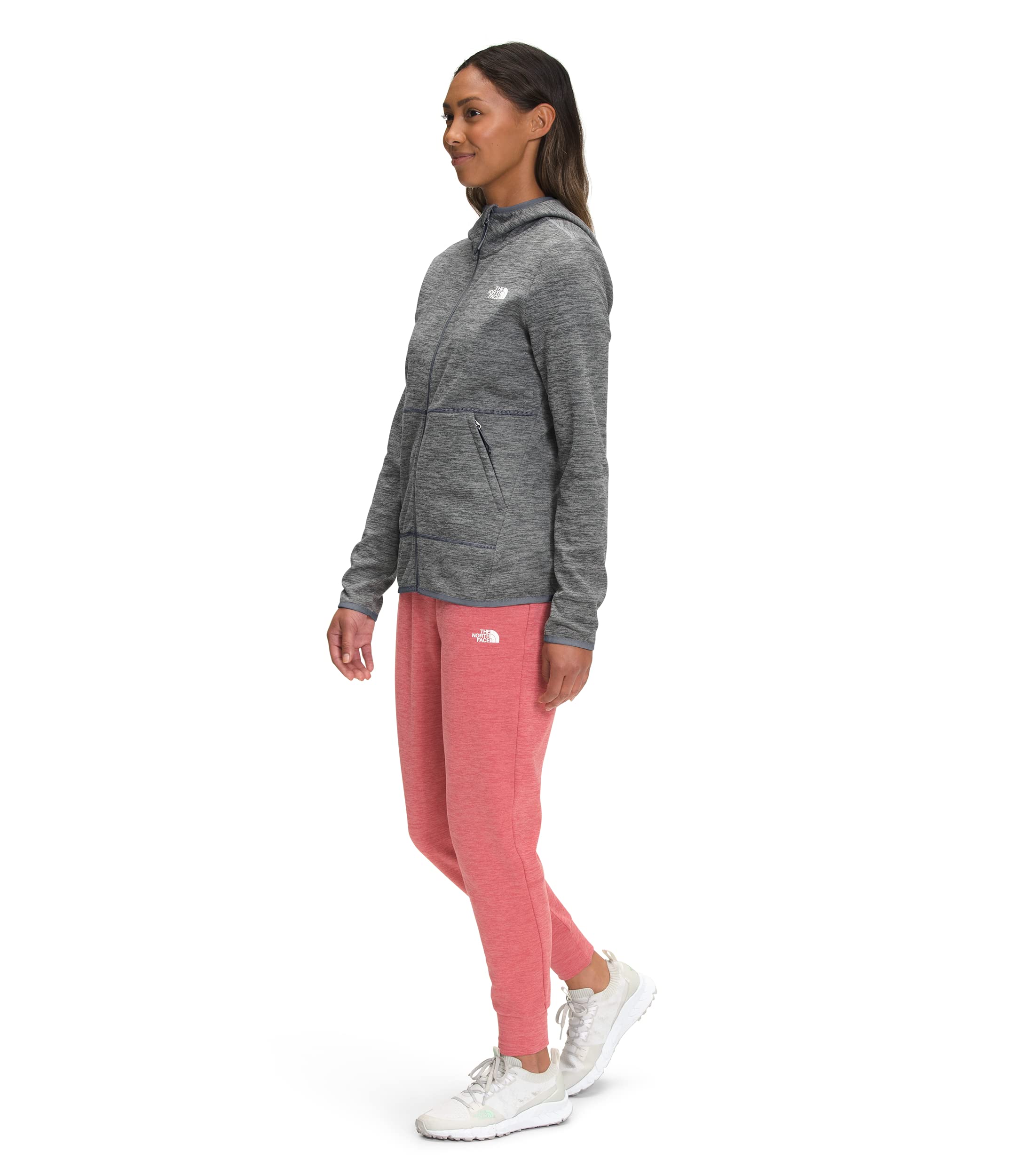 The North Face Canyonlands Hoodie for Men & Women - Lightweight Water-Resistant Fleece Jacket for Hiking, Camping & Outdoor Adventures