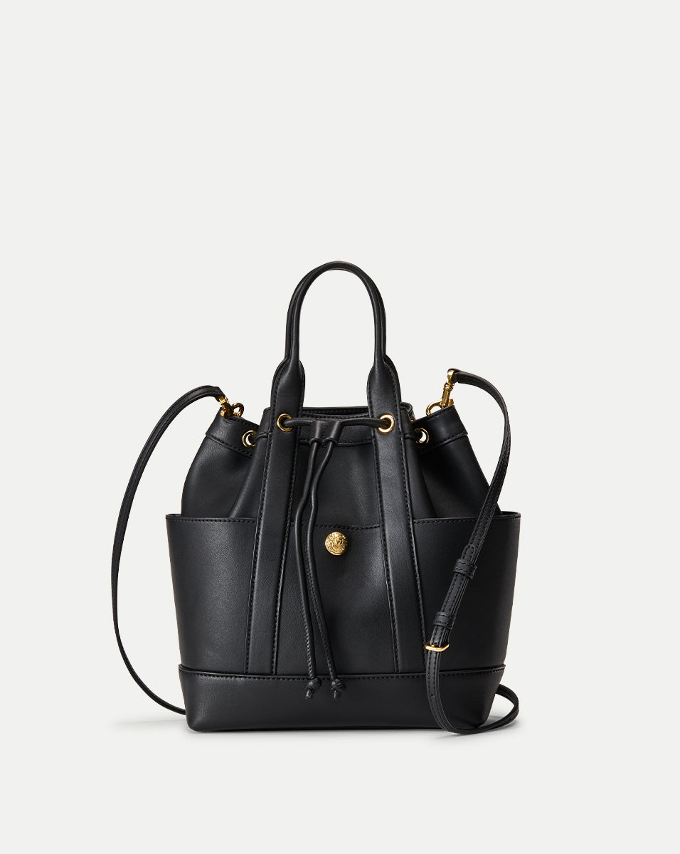 Veronica Beard Genuine Leather Goody Bag - Stylish & Durable Crossbody Purse for Women | Perfect for Work, Travel & Everyday Use