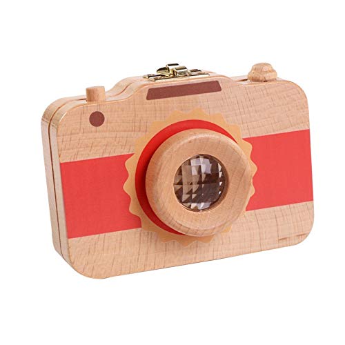 Wooden Tooth Storage Box for Kids & Adults - Baby Tooth Organizer for Boys & Girls - Milk Teeth Collection Container - Perfect for Baby Keepsakes & First Tooth Preservation