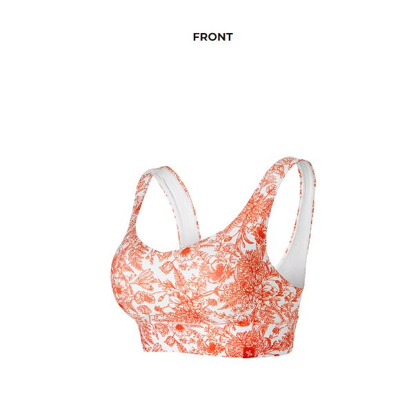 Black Label Life Floral Bralette Top - Women's Lace Bralette for Yoga, Lounge & Layering