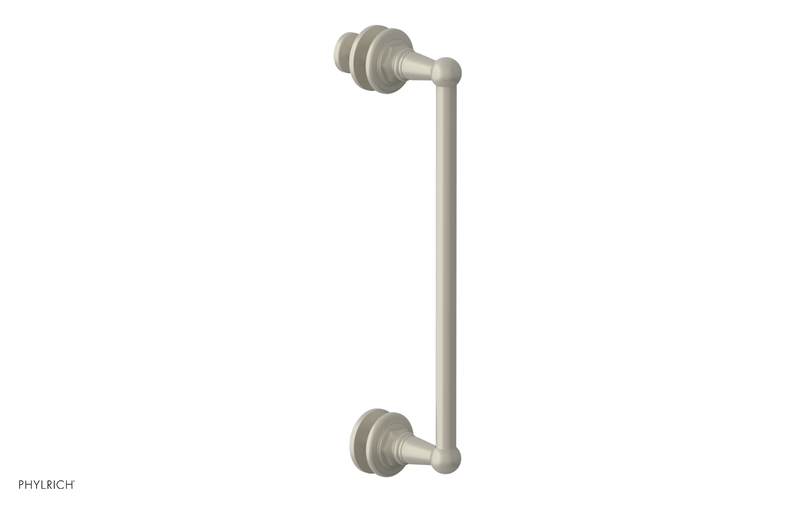 Jamestown 12 Single Sided Shower Pull 165 92 12 - Durable Bathroom Hardware for Easy Shower Door Operation - Perfect for Home, Hotel, and Spa Renovations