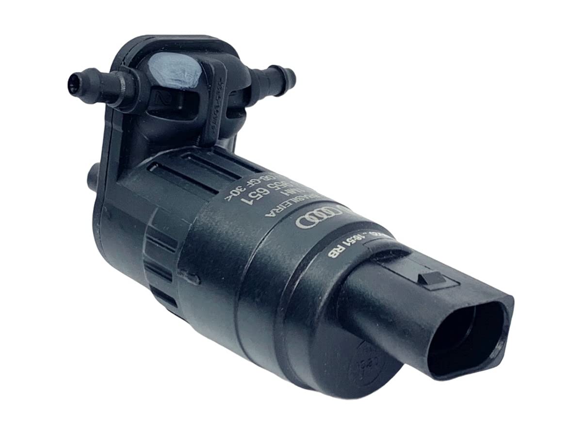 Volkswagen Windshield Washer Pump Replacement - OEM 1K6-955-651 - Compatible with VW Jetta, Golf, Passat - Perfect for Car Maintenance & Windshield Cleaning