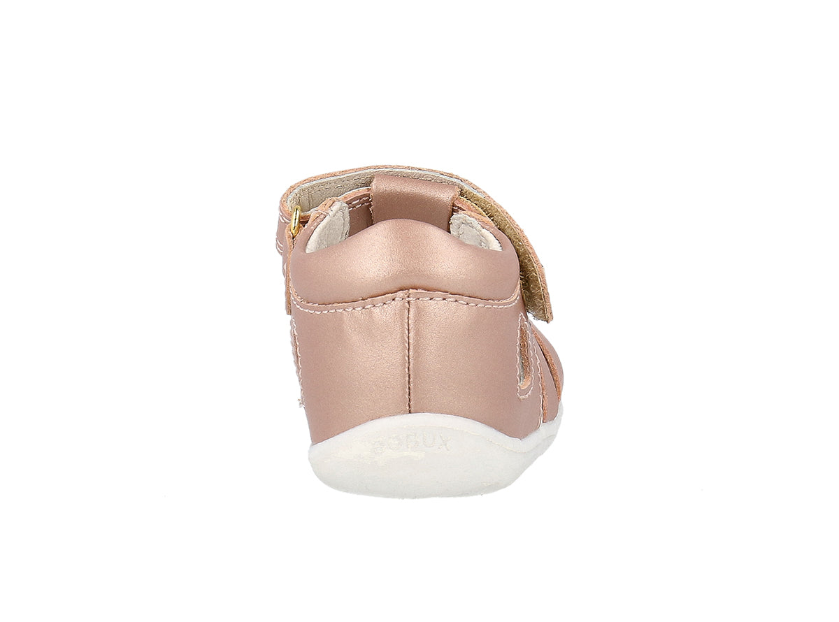 BOBUX TROPICANA II STEP UP Sandals for Women - Rose Gold Summer Beach Flip Flops | Comfortable Casual Walking Shoes for Vacation, Poolside & Outdoor Activities