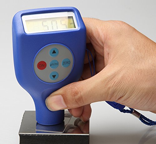 MT4500F Handheld Digital Coating Thickness Gauge - 0-1250μm Magnetic Probe for Steel, Stainless Steel & Ferrous Metals | Automotive, Marine & Industrial Paint Thickness Measurement Tool