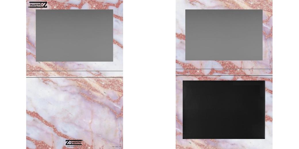 Custom Extra Large Z Palette - Magnetic Makeup Palette for Eyeshadows & Blush - Perfect for Professional Makeup Artists & Travel