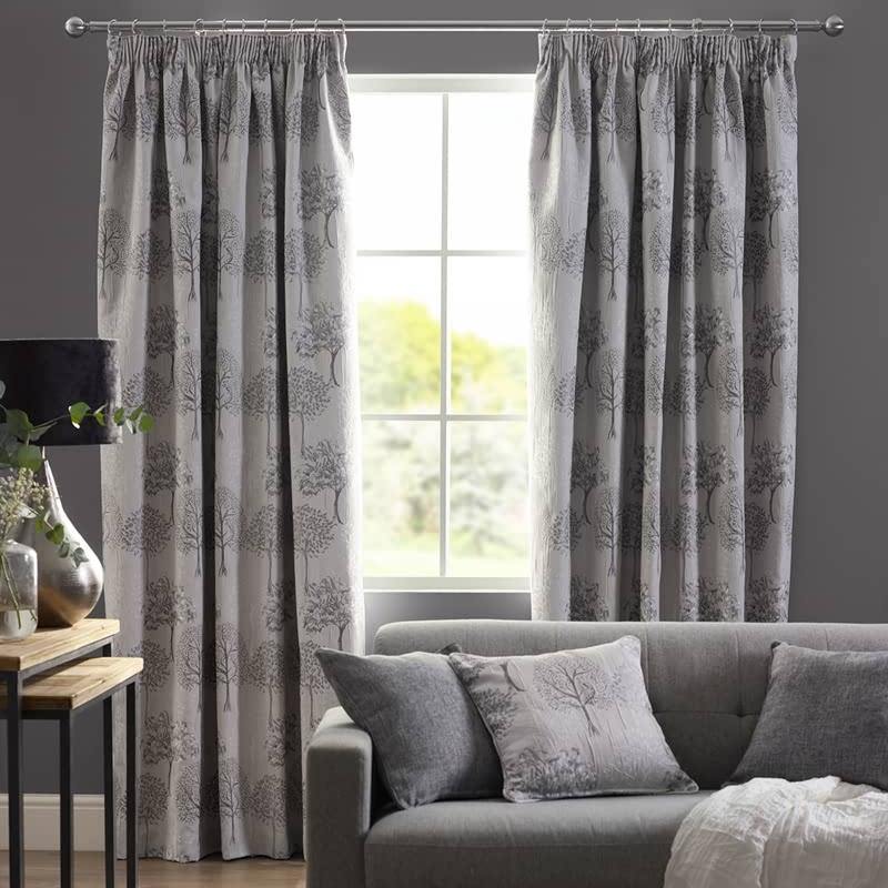 Arden Silver Lined Blackout Curtains for Bedroom & Living Room - Thermal Insulated Light Blocking Drapes for Better Sleep & Energy Savings