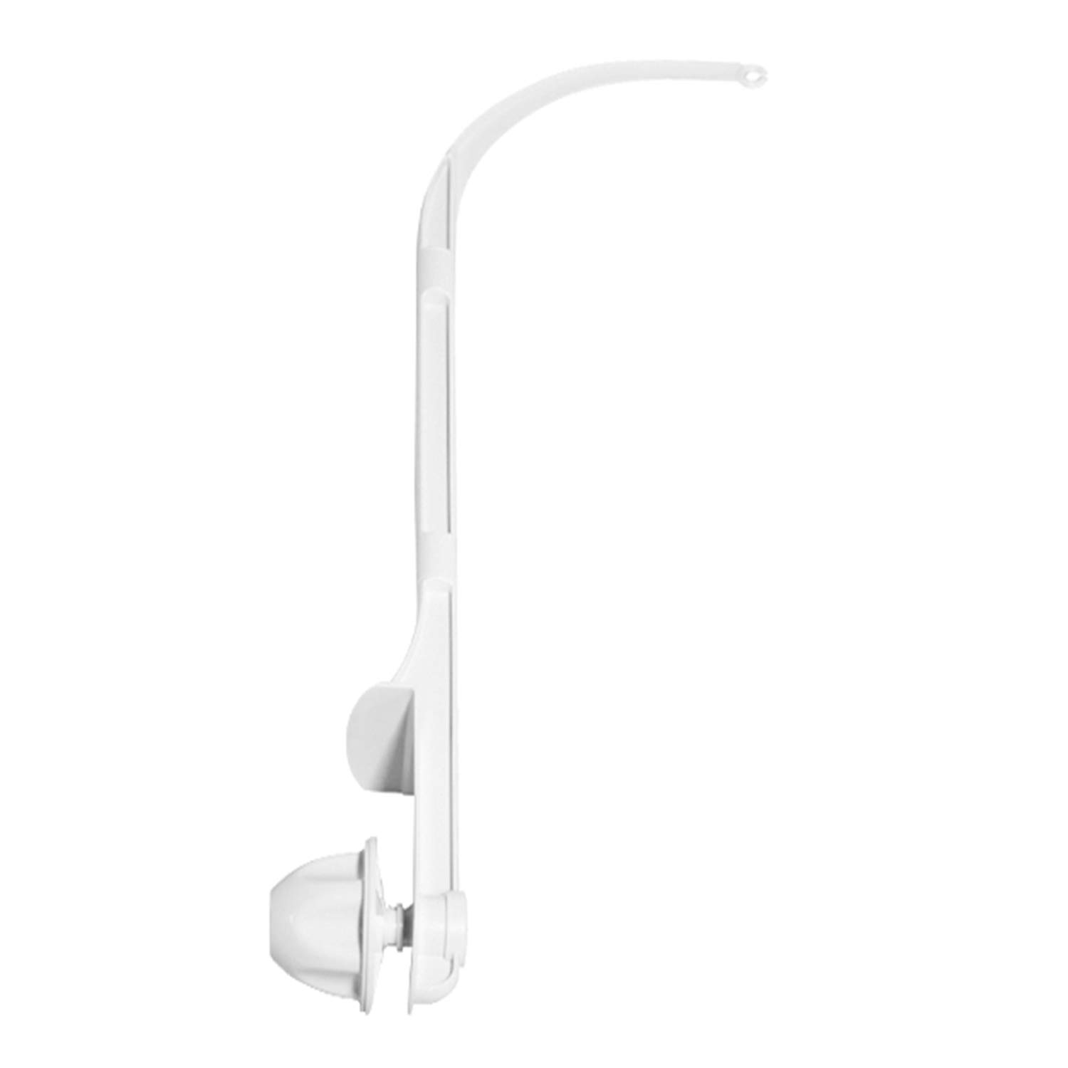 HLEEDUO DIY 27-inch Crib Mobile Arm - Adjustable Baby Mobile Holder for Nursery Decor, Perfect for Newborns & Toddlers (White) - Ideal for Baby Showers, Gender Reveals & Nursery Room Decorations