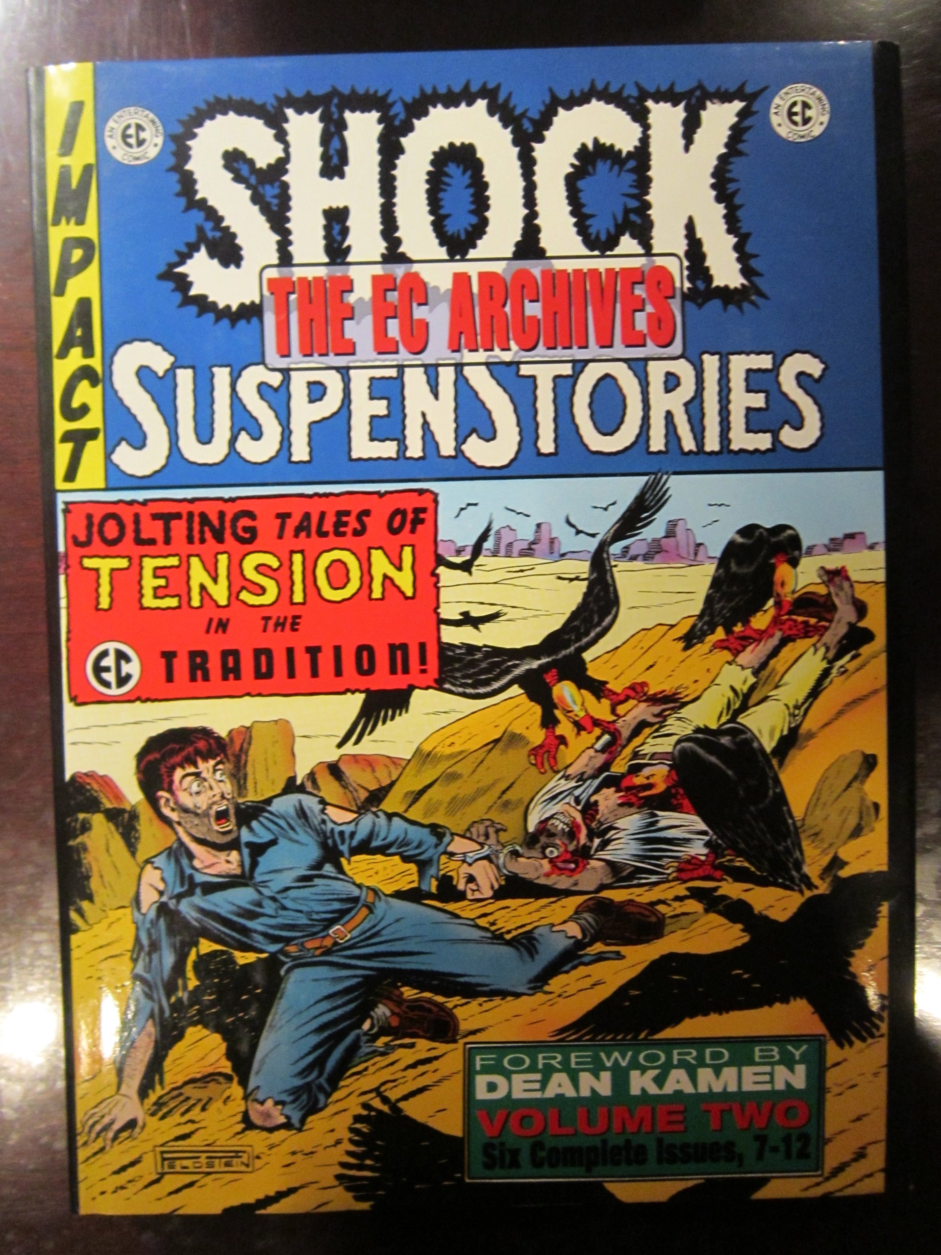 EC Archives: Shock Suspenstories Volume 1 - Classic Horror Comic Collection | Vintage Graphic Novel for Adults | Perfect for Comic Collectors & Horror Fans