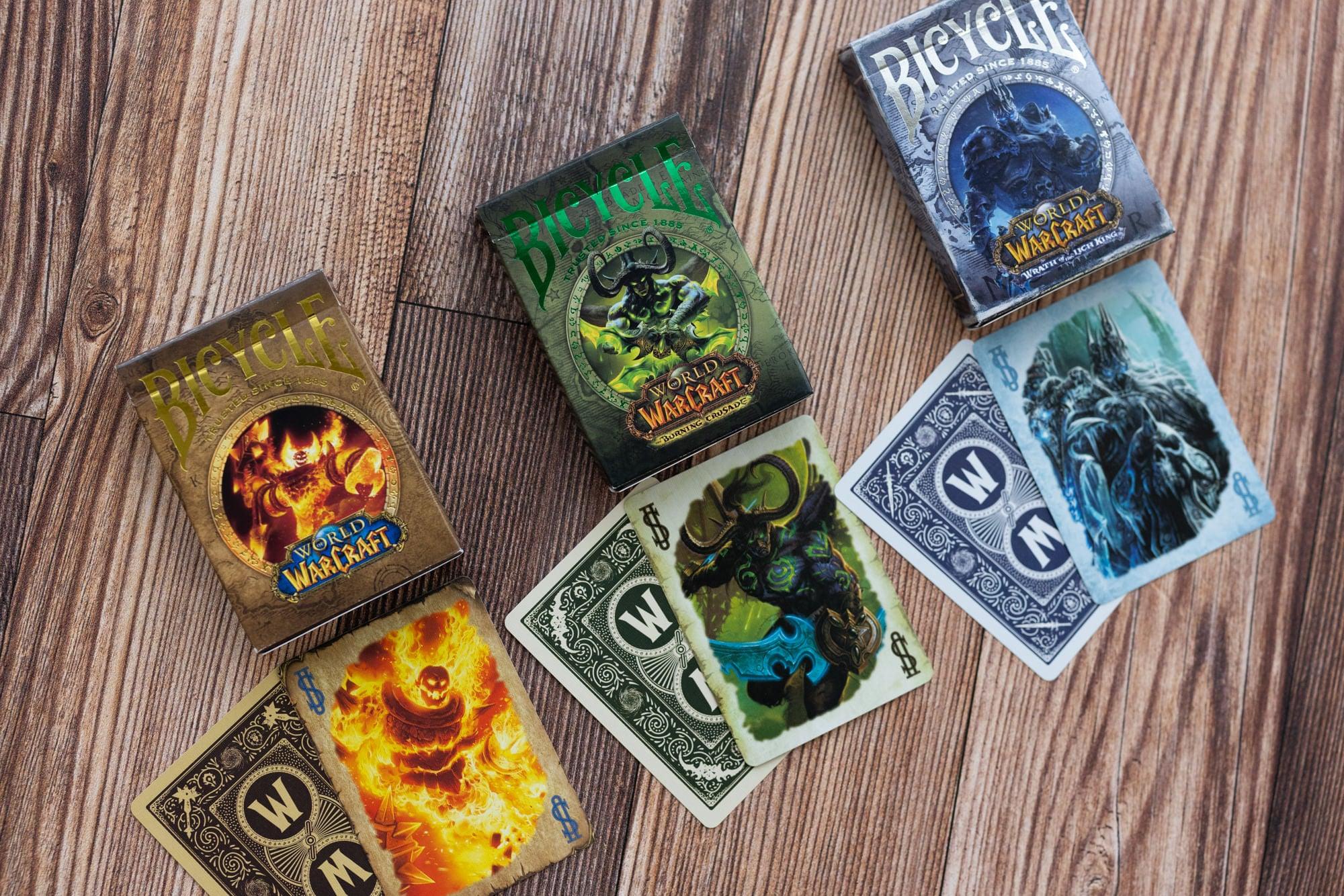 World of Warcraft Wrath of the Lich King Themed Playing Cards - Collectible Card Game for Fans - Perfect for Game Nights & Gifts
