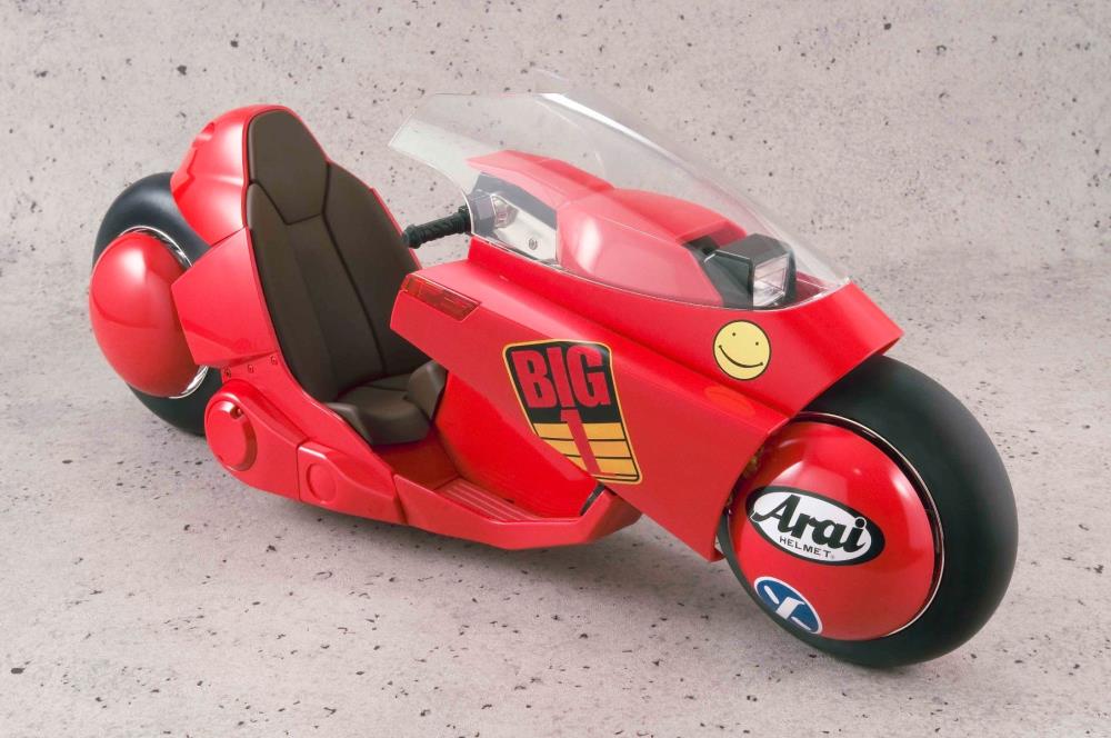Bandai Soul Of Popynica 1/6 Scale Akira Kaneda's Motorcycle Model - Premium Collectible Anime Figure for Display & Gift (Revival Version) - Perfect for Anime Fans, Home Decor & Office Display