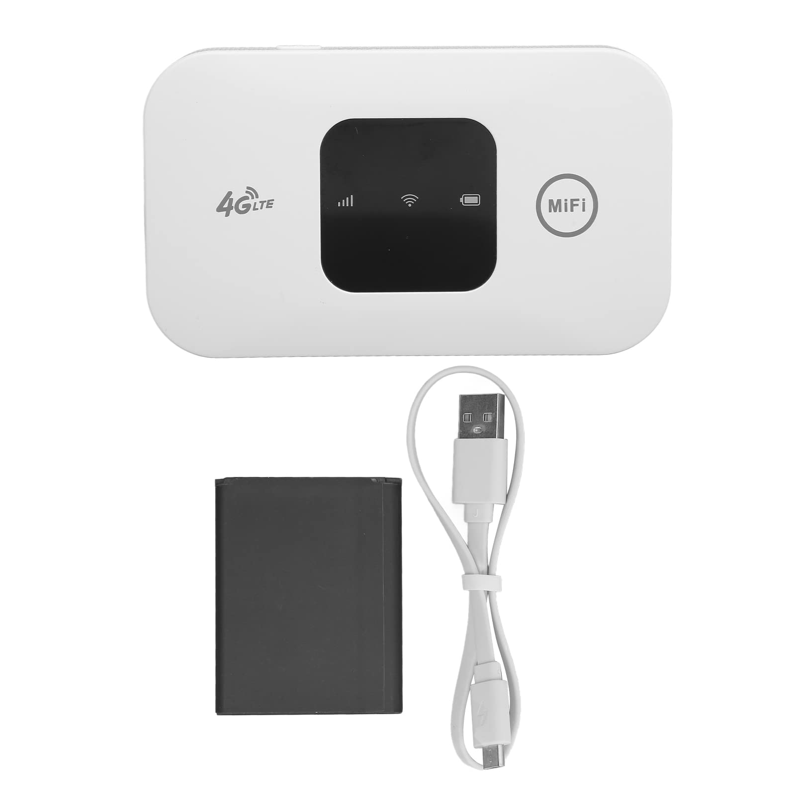 AYNEFY 4G LTE Mobile Hotspot - Portable WiFi Router for Travel, High-Speed Wireless Internet for Phone, Laptop, Tablet & Desktop - Perfect for Business Trips, Remote Work & Outdoor Adventures