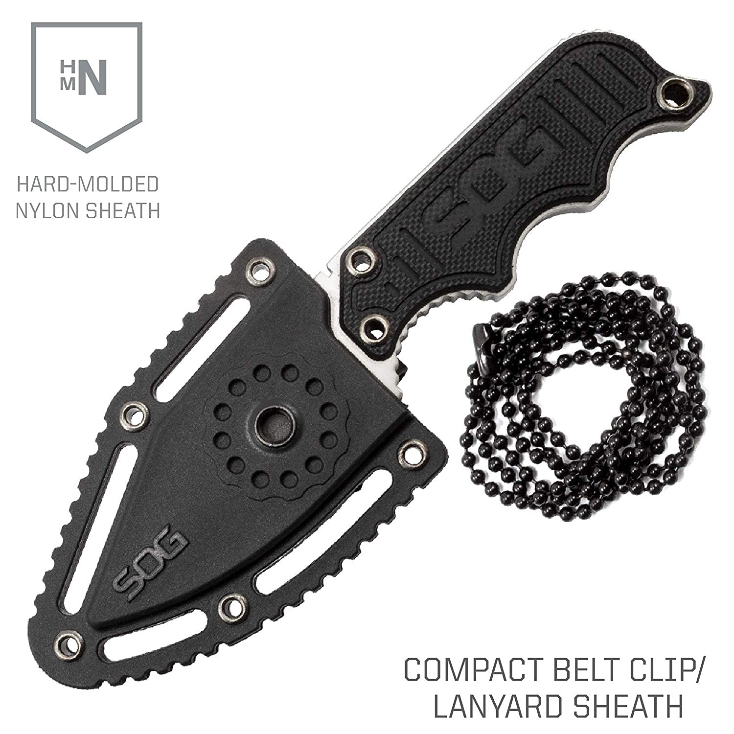 SOG Instinct Mini Fixed Blade Knife - 8.75