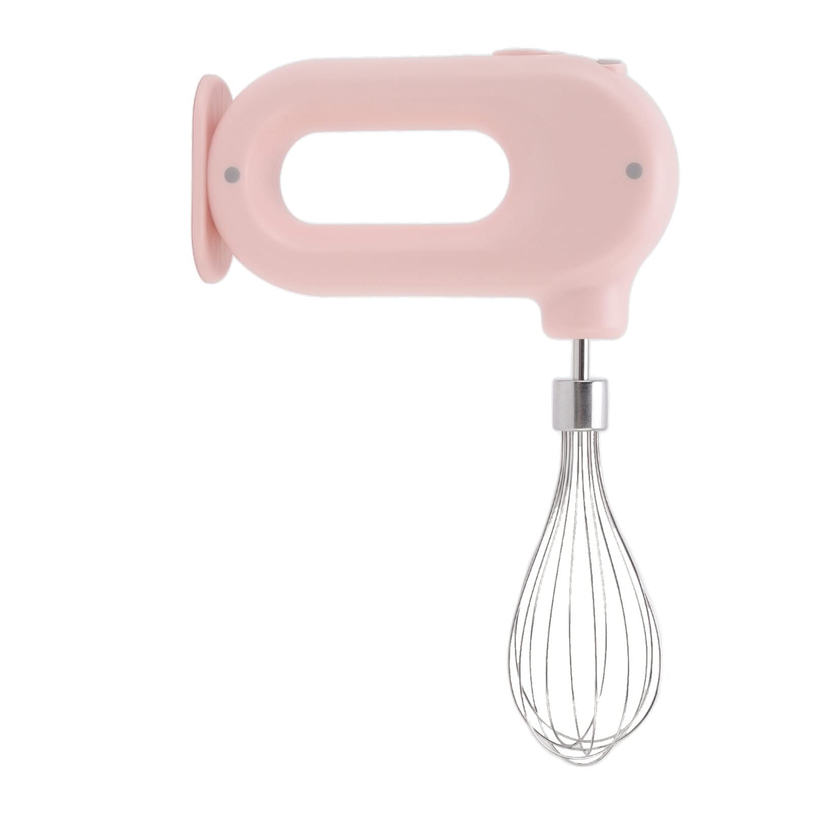 5V 20W Electric Hand Mixer - 3 Speed Anti-Slip Handle Handheld Blender with Egg Beater & Milk Frother, Stainless Steel Kitchen Mixer for Baking, Whipping Cream & Coffee Foam (Pink) - Perfect for Home Baking, Dessert Making & Coffee Preparation