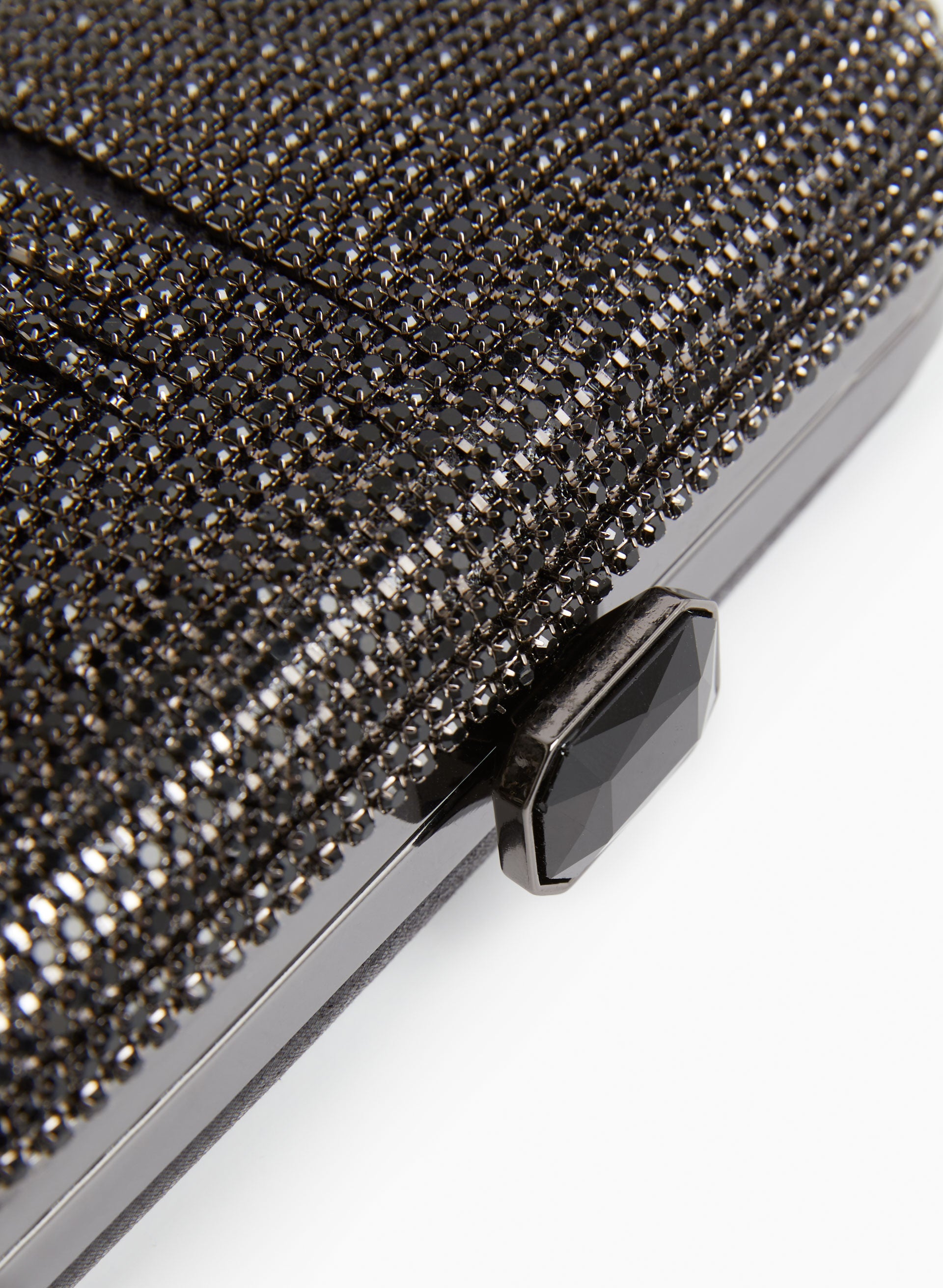 Elegant Crystal Cascade Clutch Purse for Women - Sparkling Evening Bag for Parties, Weddings & Special Occasions