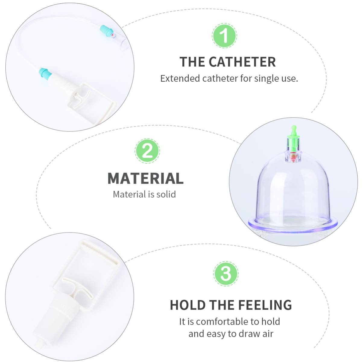 12-Piece Vacuum Cupping Therapy Set for Pain Relief & Muscle Relaxation - Body Massage Cupping Kit for Detox, Cellulite Reduction & Improved Circulation - Perfect for Home Spa & Physical Therapy