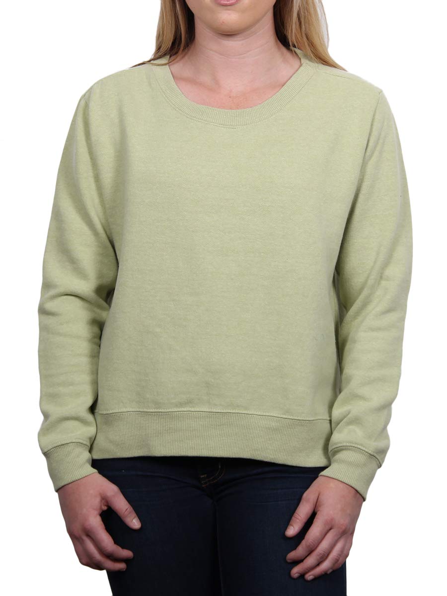 Ladies Burnout Weekend Sweatshirt - Cozy Oversized Pullover for Casual Outings & Relaxing Evenings