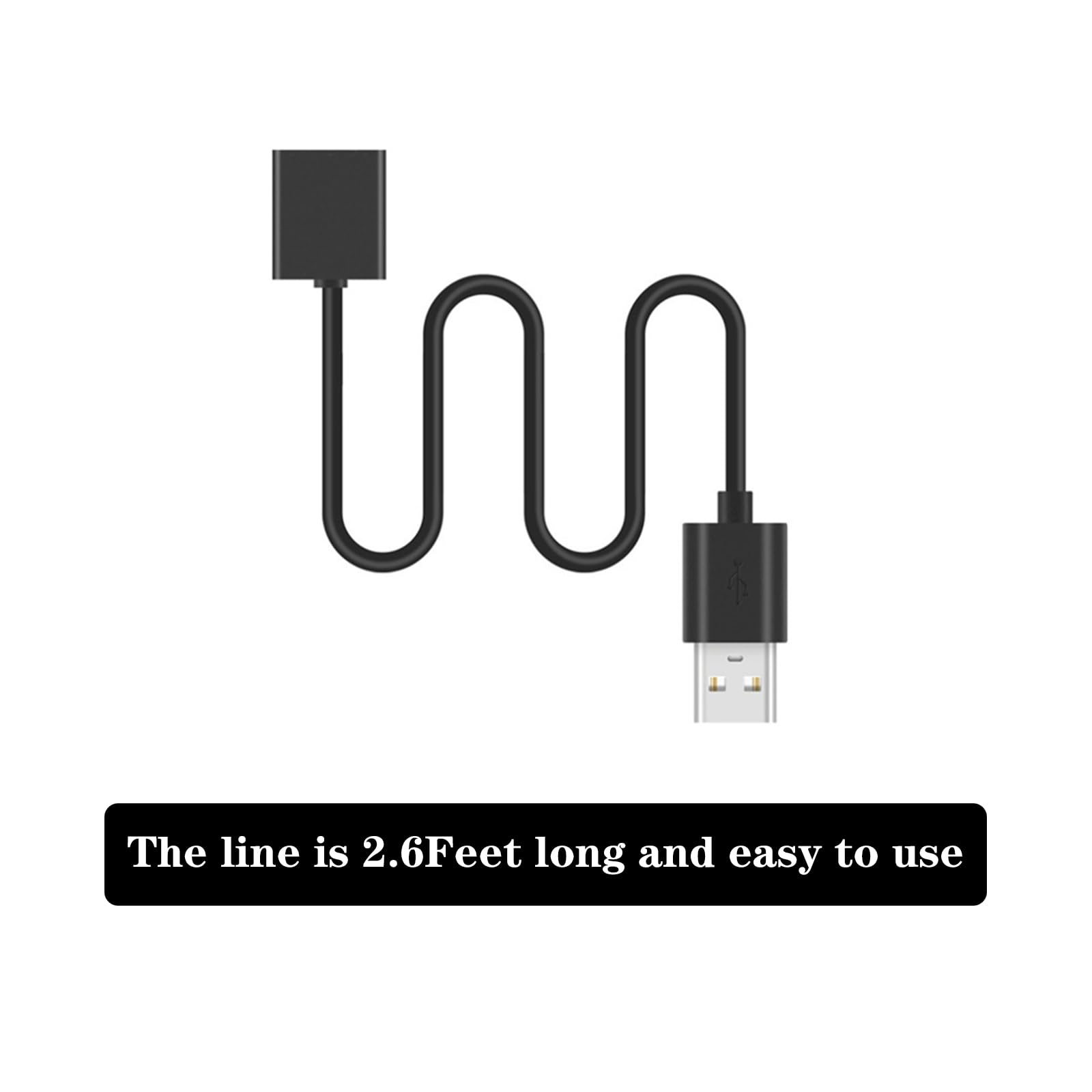 Magnetic USB Charger Cable for J2UL - 2.6ft Portable Charging Cord | Fast Charging Accessories for Phones, Tablets & Devices | Perfect for Travel, Office & Home Use