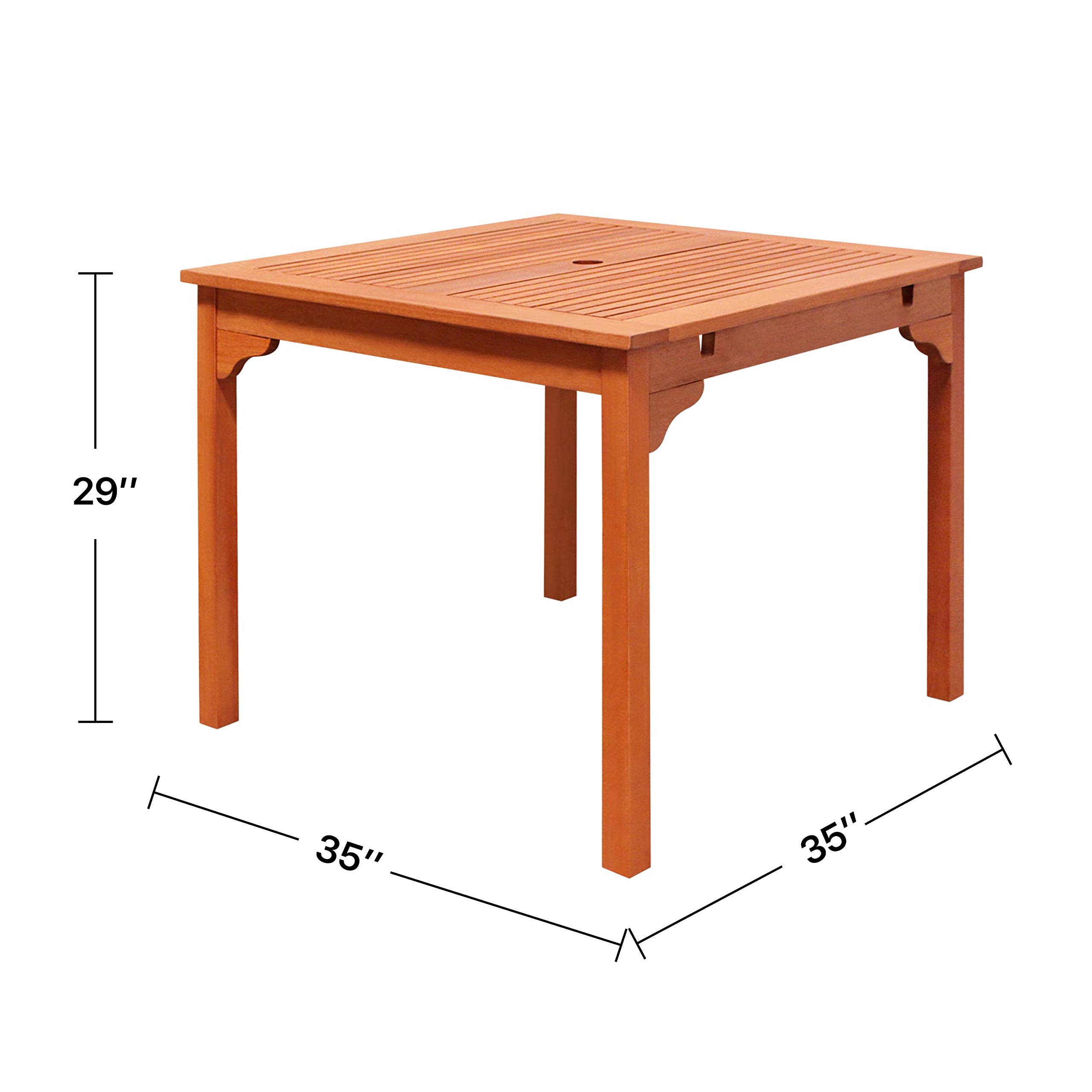 Malibu Outdoor Stacking Table - Durable Patio Furniture Set for Poolside, Garden & Backyard - Weather-Resistant Plastic Side Tables for Drinks & Decor