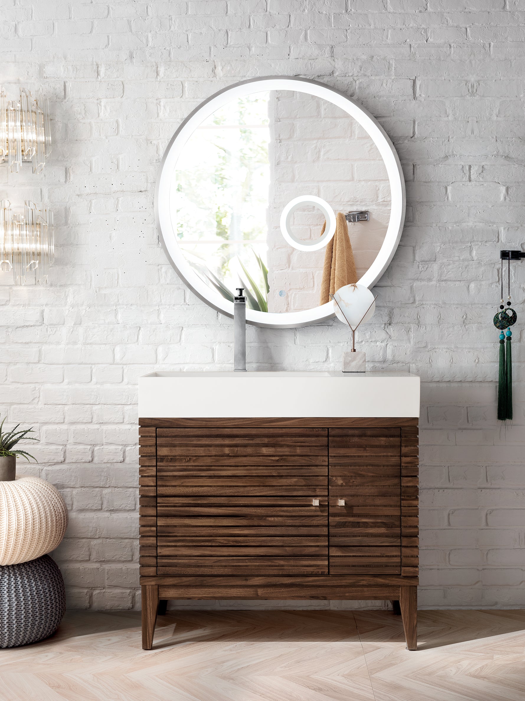 Mid Century Modern Linear 36