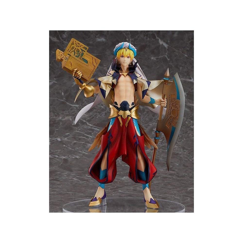 Fate/Grand Order Caster Gilgamesh 1/8 Scale PVC Figure Anime Collectible Statue - Perfect for Display in Home, Office, or Gaming Room