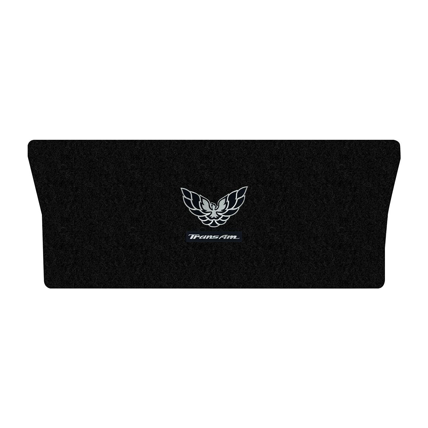 Premium Custom-Fit Carpeted Floor Mats for Pontiac Firebird/Trans Am 1993-2002 - Black with Silver Logo | Luxury Car Floor Liners | Perfect for Road Trips & Daily Commutes