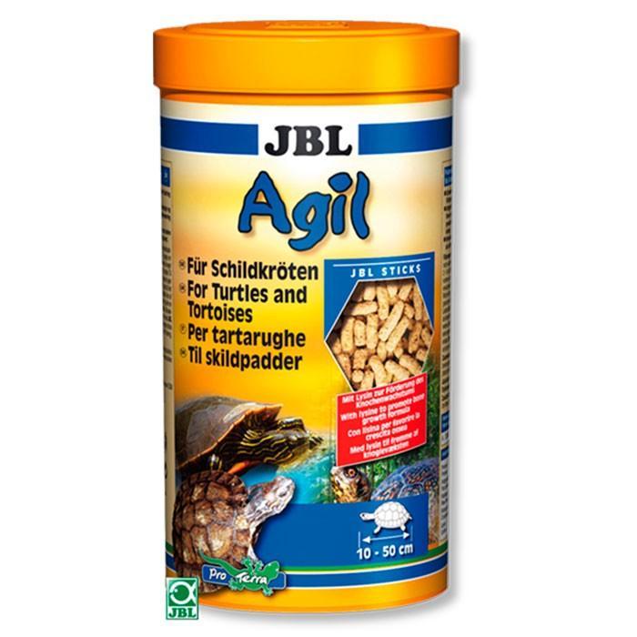 JBL Agil Complete Turtle Food - Premium Nutrition for Aquatic & Land Turtles (250ml/1000ml) - Ideal for Daily Feeding & Growth Support