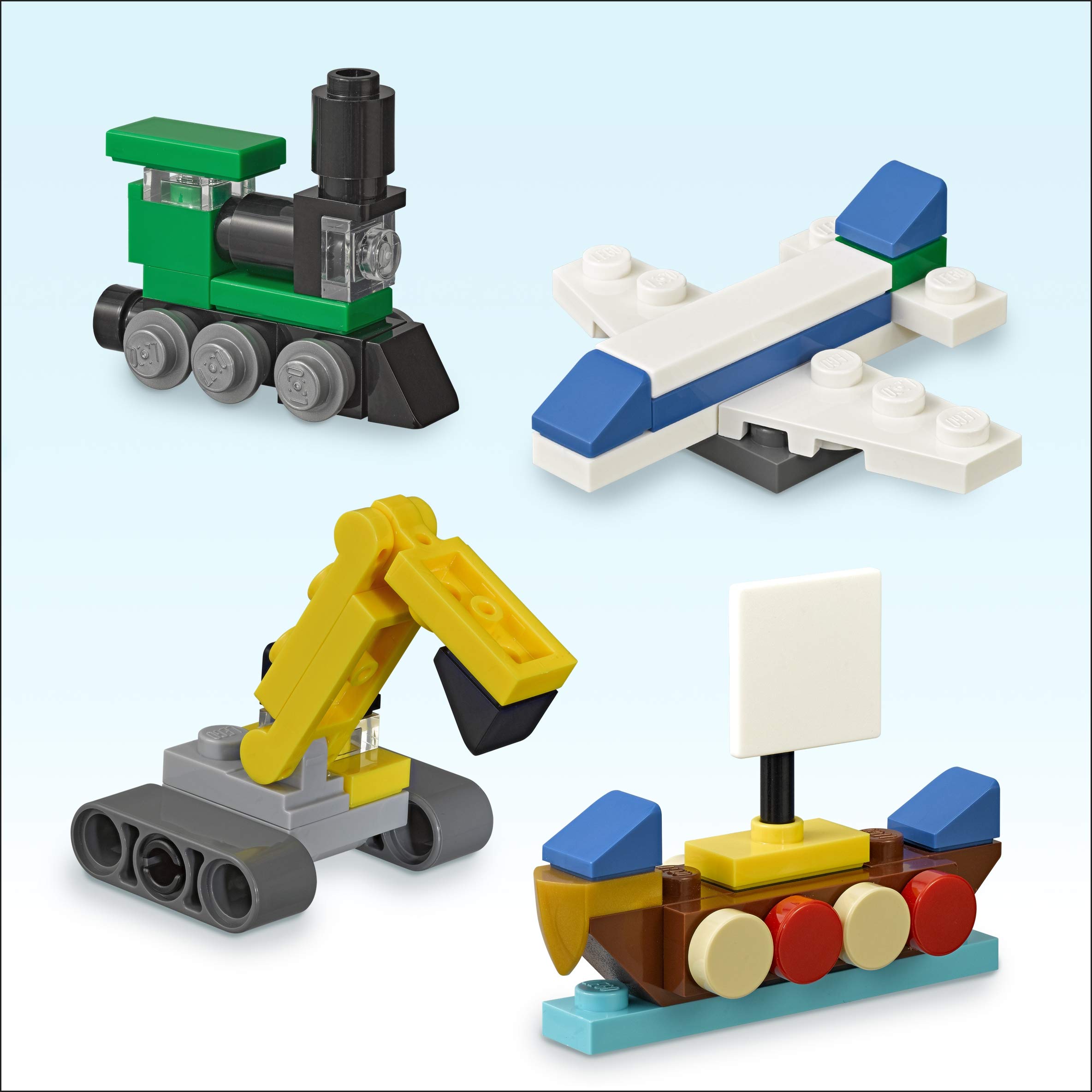 LEGO Amazing Vehicles Building Kit - 4 Exclusive Mini Models for Kids & Collectors | Creative Play & Display for Home, Office, or Gifts