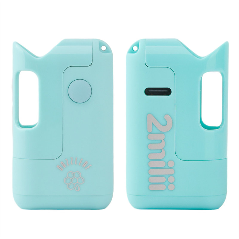 DazzLeaf 2Milii VV 510 Thread Vape Cartridge Battery 650mAh with Preheat & USB Charging - Perfect for Discreet Vaping On-The-Go