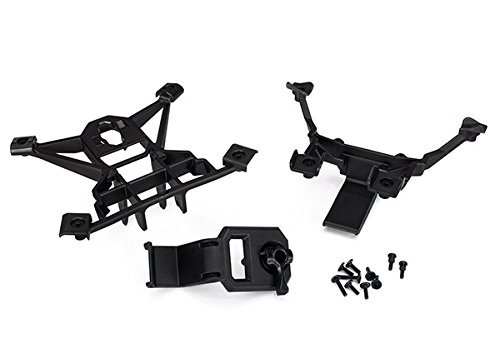Traxxas X-Maxx Front & Rear Body Mounts - Heavy-Duty Replacement Parts for RC Truck - Perfect for Off-Road Racing & Bashing