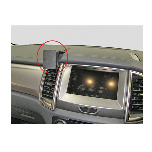 No Drill Angled Dash Mount for Ford Everest (2016-2022) & Ford Ranger Wildtrak (2016-2022) - Universal Phone Holder for Hands-Free Navigation & Safe Driving