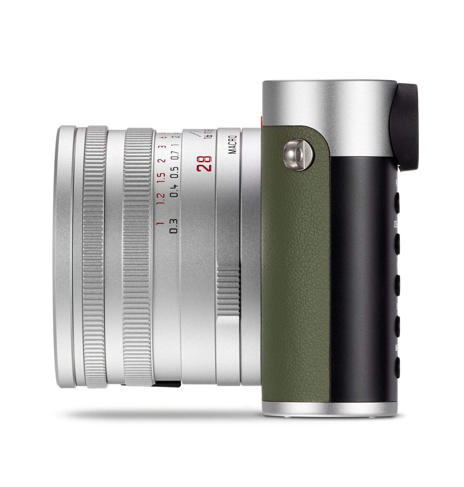 Leica Q (Typ 116) Limited Edition Khaki Digital Camera - Premium Compact Full Frame 28mm f/1.7 Lens for Travel, Street & Portrait Photography