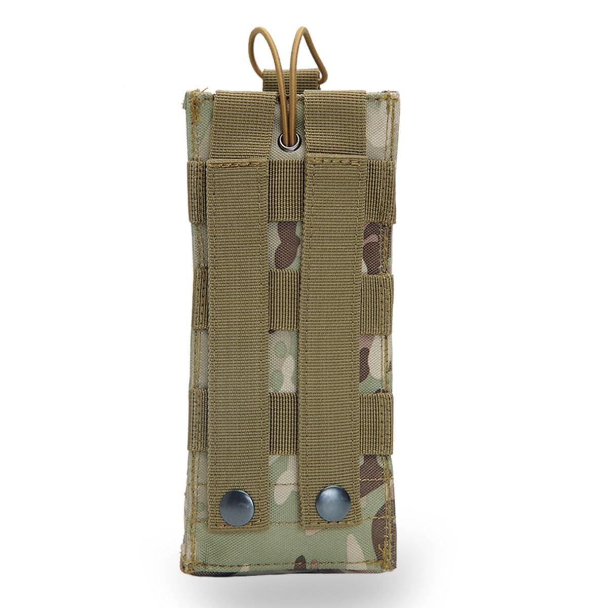 Tactical Radio Pouch for AR-152 & UV-5R Walkie Talkies - Molle-Compatible Nylon Radio Holder Case with 3800mAh Battery - Perfect for Outdoor Adventures, Hiking, Camping & Emergency Communication