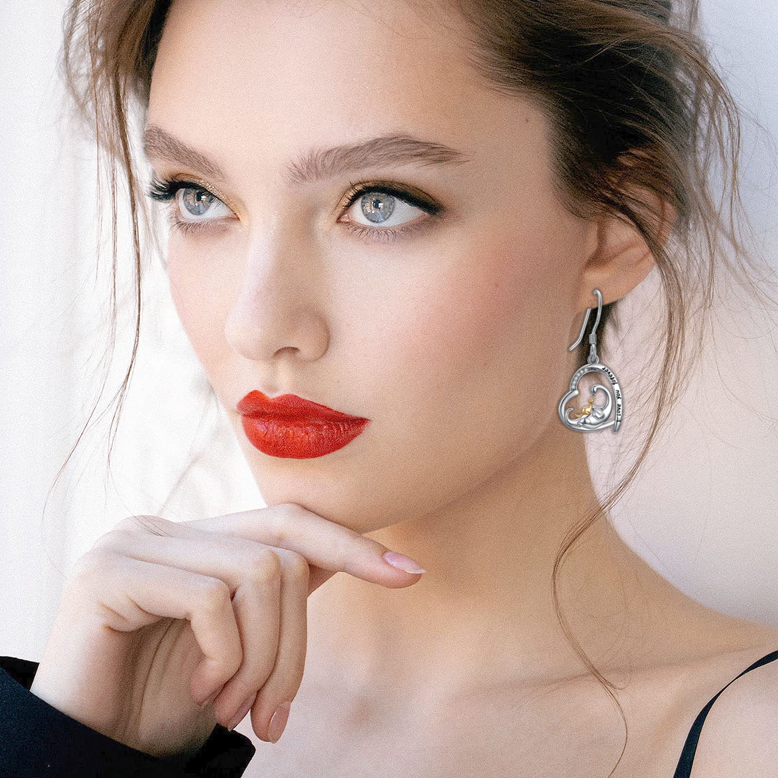 925 Sterling Silver Dangle Earrings for Women - Hypoallergenic Jewelry Gift Set for Girls, Teens, Daughter, Sister & Friends - Perfect for Birthday, Anniversary & Special Occasions - Elegant Everyday Wear & Party Accessories