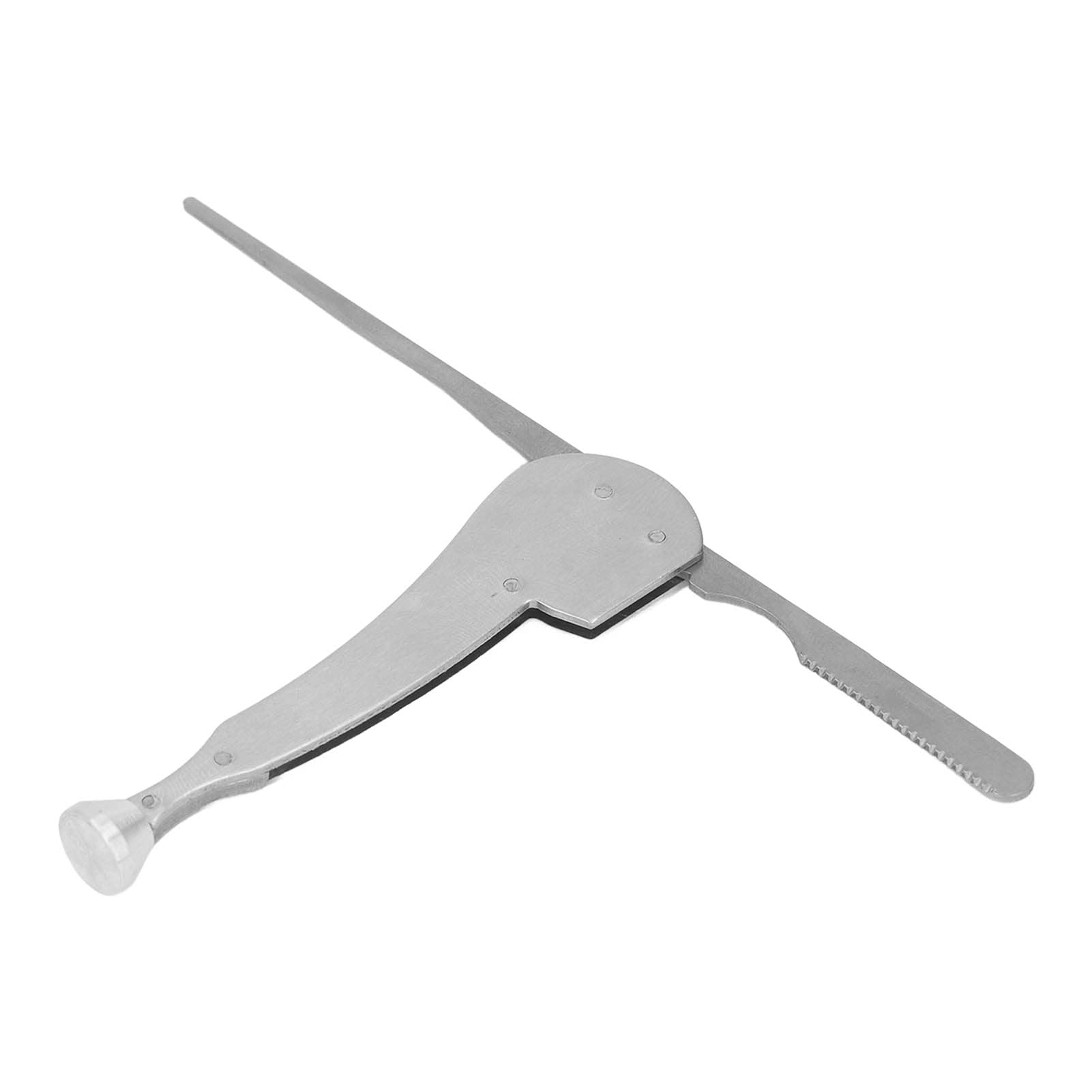 Qinlorgo 3-in-1 Stainless Steel Pipe Tamper Tool with Nozzle Cleaner & Chimney Scraper - Durable Wood Handle Tamping Utensil for Hose Pipe Maintenance, Piping Nozzle Supply & Citrus Processing - Perfect for Home Brewing, BBQ Grilling & Plumbing Repairs