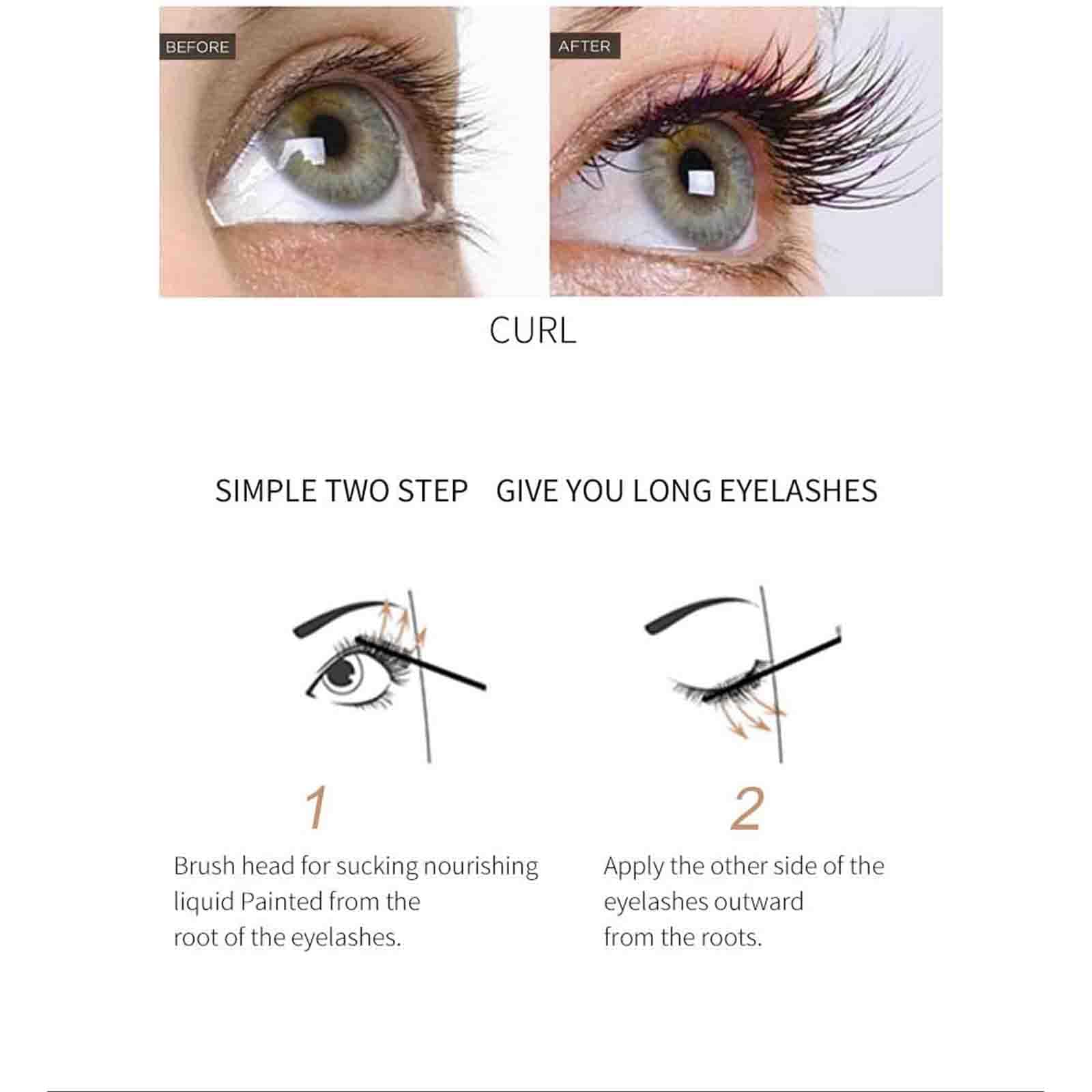 TANOOS Daislashes Serum - Premium Eyelash & Brow Growth Enhancer for Longer, Thicker Lashes | Natural Lash Booster for Daily Use | Perfect for Nighttime Routine & Special Occasions