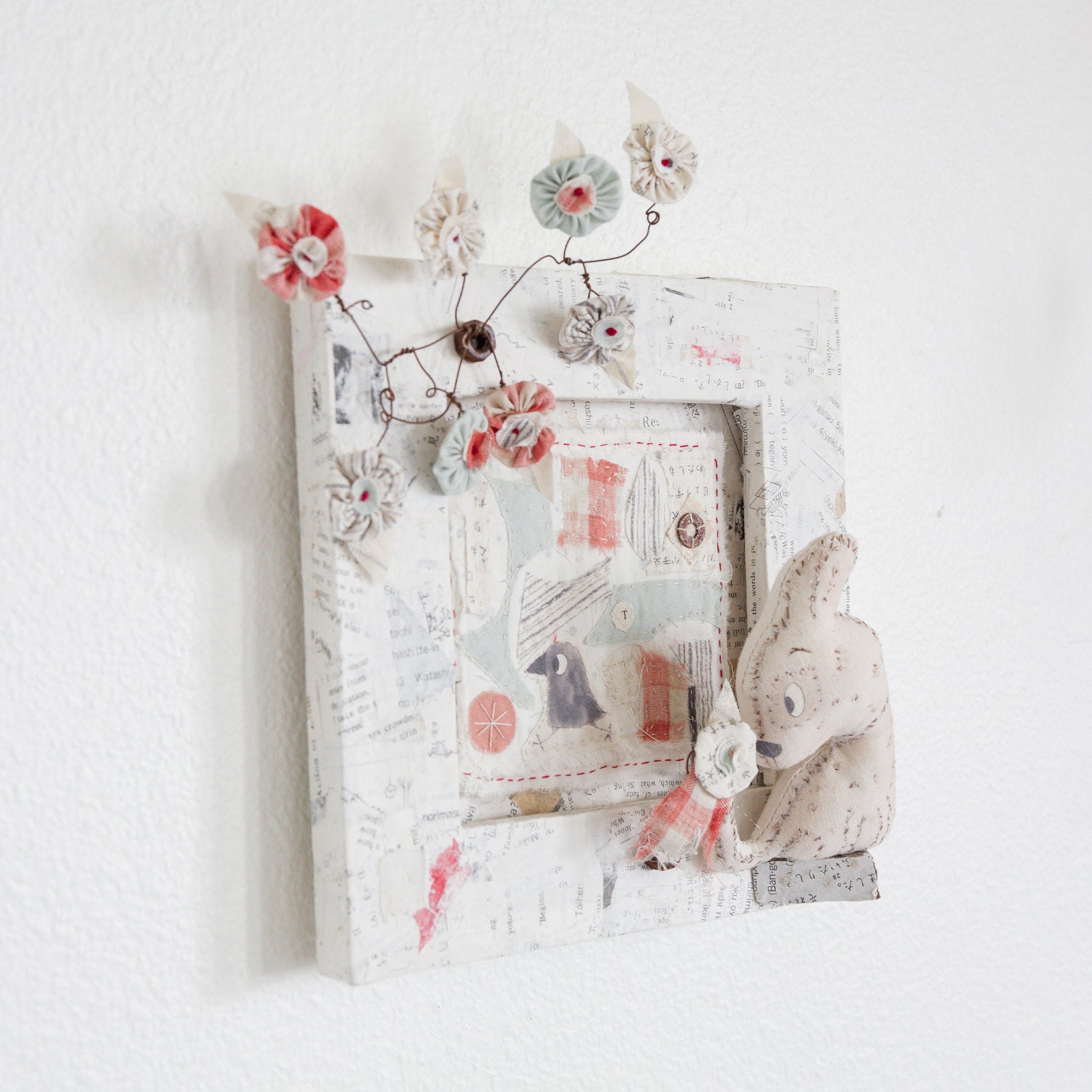 Hutch Studio Paws and Caws Collage Collection - Tails It Is Dog Wall Art for Pet Lovers - Perfect for Living Room, Bedroom Decor & Gift Ideas