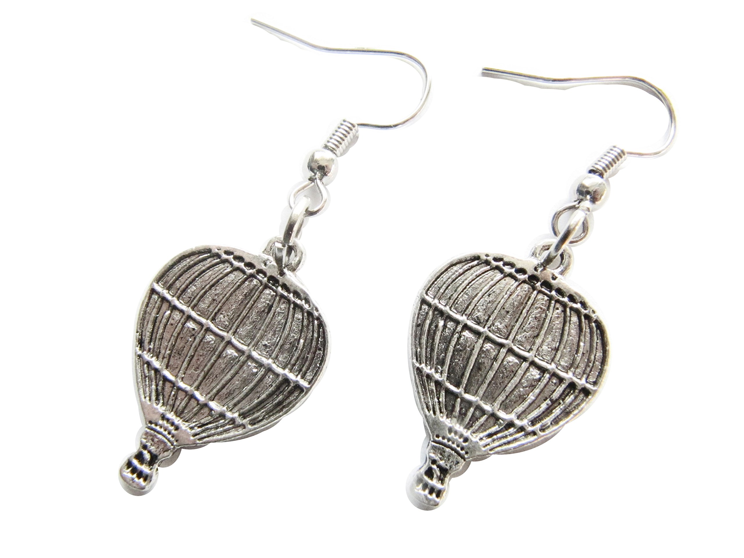 Hot Air Balloon Earrings for Women - Adventure Jewelry, Cute Charm Dangle Earrings for Travel Lovers - Perfect for Parties, Gifts & Everyday Wear