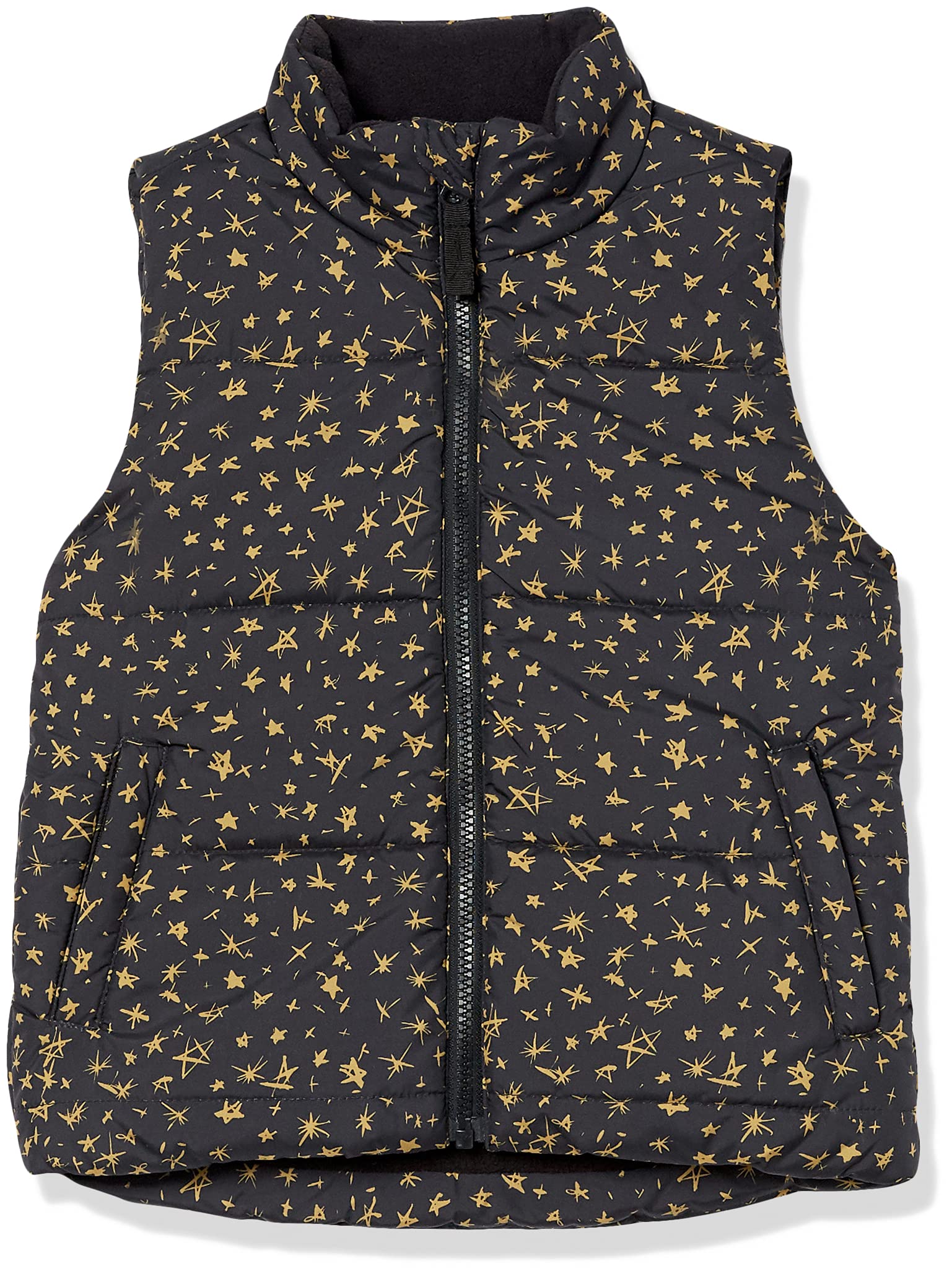 Amazon Essentials Girls & Toddlers' Heavyweight Puffer Vest - Warm Winter Outerwear for School, Play & Outdoor Activities